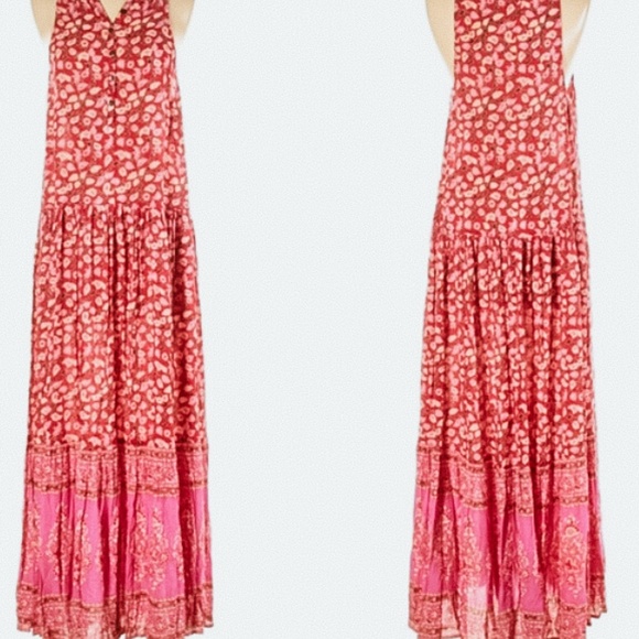 Gorgeous SPELL &THE GYPSY Delirium red maxi dress - Picture 2 of 5